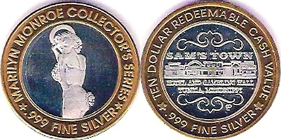 Marilyn Monroe with Top Hat Strike (STtums-018)