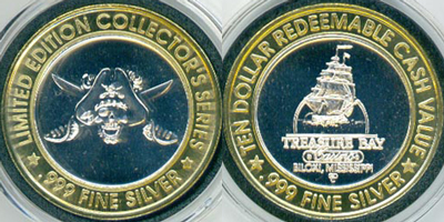 Pirate with Crossed Swords, Redeemable with Biloxi Strike (TBYbxmx-006)