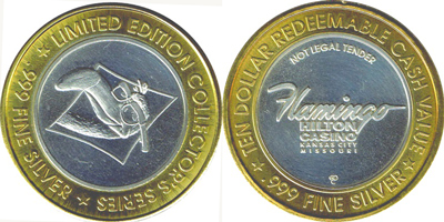 Flamingo Head in Diamond, rotated 75 right, design side Strike (FHkcmo-001-V3)