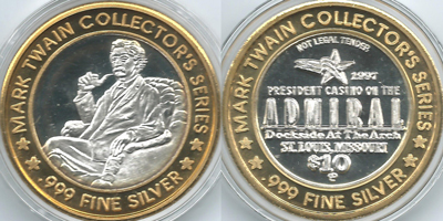 Mark Twain Sitting in Chair Strike (PCAstmo-008)