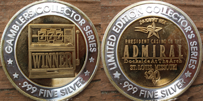 Slot Machine, Full Reeded Strike (PCAstmo-012)