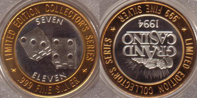 Dice, 1994, Coin Aligned Strike (GDGvlmm-002-V1)