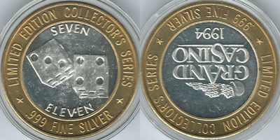 Dice, 1994, Coin Aligned Strike (GDGvlmm-002-V2)