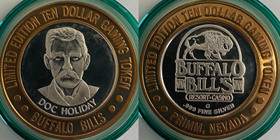 Doc Holliday, Copper Rim Strike Image (BBprnv-011-V1)