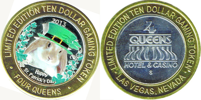 Bunny, Happy St. Patrick's Day 2013, rotated 20 right, design side Strike (FQlvnv-112)-V1