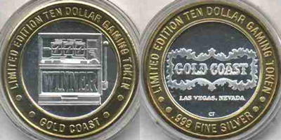 Slot Machine, Collector's Design Rim, Small Font/Small Font Strike (GClvnv-009)