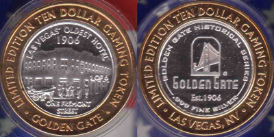 Las Vegas Oldest Hotel 1906, 1 of 6 Strike (GGlvnv-009)