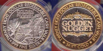 Waterfall (Silver), Logo (Gold) Strike (GNlanv-011)