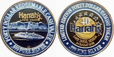 Speed Boat, Logo Stars, Gold $, Silver 40 Strike (HAltnv-016-V1)