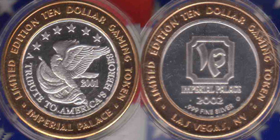 Eagle with Flag 2001 Strike (IPlvnv-019)