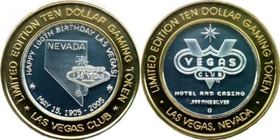 100th Birthday, Nevada, Las Vegas Sign Strike (LVlvnv-052)