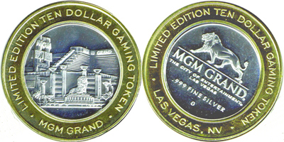 Casino Building, Rotated Die, Die Crack Logo Strike (MGlvnv-004-V1)