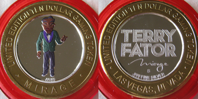 Juluis, Terry Fator Friend, Logo 2, .999 Fine Silver Strike (MIlvnv-041)