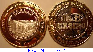 1st Strike Minted For Bally's "Nevada State Seal" Bally's Las Vegas 