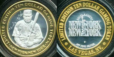 Babe Ruth Sitting with Signature Strike (NYlvnv-021)