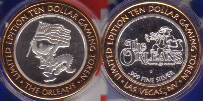 Alligator with American Flag Strike (ORlvnv-009)