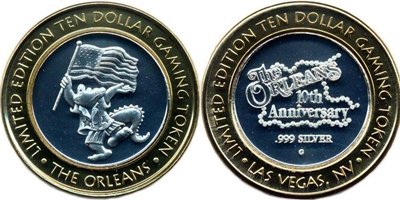 Alligator with American Flag, 10th Anniversary Strike (ORlvnv-011)