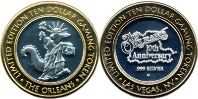 Alligator Statue of Liberty, 10th Anniversary Strike (ORlvnv-015)