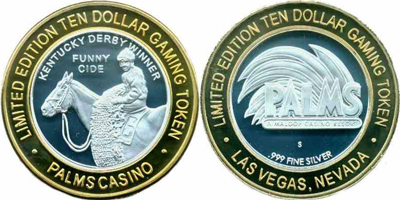 Funny Cide, Kentucky Derby Winner with Roses Strike (PMlvnv-028)