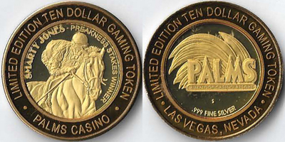 Smarty Jones, Preakness Stakes Winner, Lacquer finish Strike (PMlvnv-053-V1)