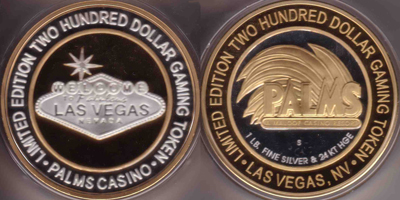 Las Vegas Sign (Silver) Strike (PMlvnv-106)
