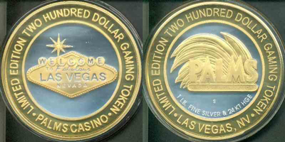 Las Vegas Sign (Gold) Strike (PMlvnv-106-V2)
