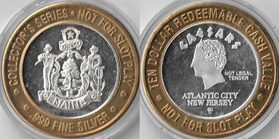 Maine State Seal, Logo no wreath on head Strike (CAEacnj-006)