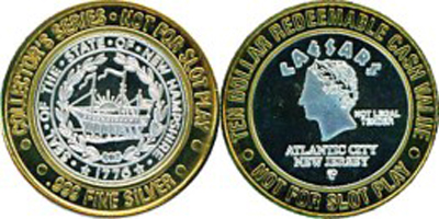 New Hampshire State Seal Strike (CAEacnj-011)