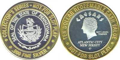 Pennsylvania State Seal, Logo no wreath on head Strike (CAEacnj-016)