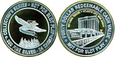 Eagle in Flight with Ribbon Strike (HIacnj-006)