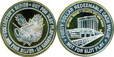 Eagle with Crossed Flags Strike (HIacnj-008)