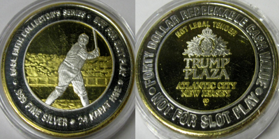 Babe Ruth Batting Strike (TPacnj-038)