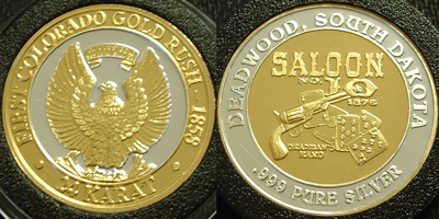 Eagle, Error, First Colorado Gold Rush Strike (S10dwsd-002)