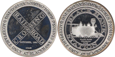 Railroad Crossing Token (tBHSbhco-001)