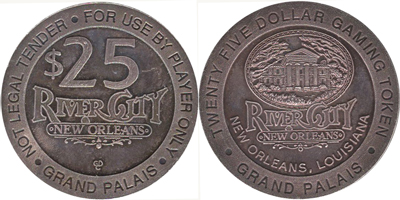 25 Dollar Token (tGPCkdla-001)