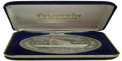 Aladdin Bicentennial Hotel of the Year, Box, Ribbon Token (tALlvnv-001-V1)