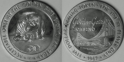 Craps Player Token (tGGlvnv-001)
