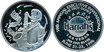 Sax Player Token (tHAlvnv-007)