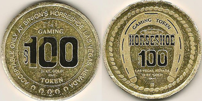 Benny Binion Token (tHSlvnv-004)