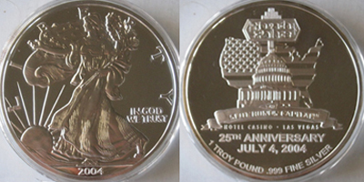 Walking Liberty 1lb. Token (tNPlvnv-023)