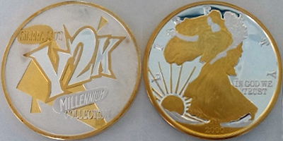 Y2K, (Silver Y2K) Token (tSSspnv-004)