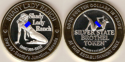 Shady Lady Ranch Token (tSSBvlnv-001)