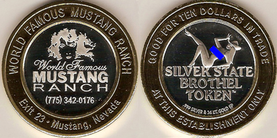 Mustang Ranch Token (tSSBvlnv-003)