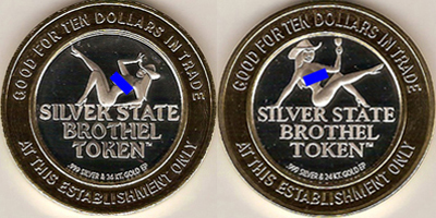 Silver State Brothel, Trixie West Token (tSSBvlnv-008)