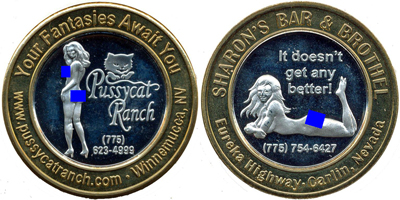 Pussycat Ranch Error Token (tSSBvlnv-025)