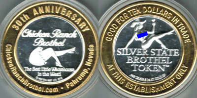 Chicken Ranch Brothel Token (tSSBvlnv-026)