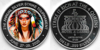 Woman, Heddress, 21st Annual Silver Strike Tournament Strike (SSTlvnv-039)
